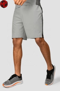 Shorts coupe droite tendance en tissu éponge pour homme – Qualité supérieure, personnalisables, grande taille, avec poches latérales, en nylon, pour la gym - Product Image 2