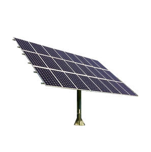 Solución de Seguimiento Solar de Grado Profesional, Seguidor Solar Vertical de un Solo Eje para Plantas de Energía Solar de Montaje en Suelo - Product Image 2