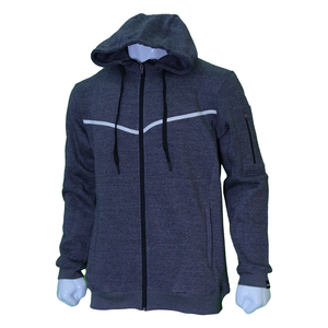 Pull à capuche de couleur grise personnalisée en molleton de coton avec couleurs personnalisées et broderie au meilleur prix Offre Spéciale à capuche unisexe - Product Image 2