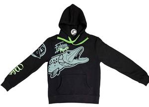 Sweat à capuche en molleton tricoté anti-rétrécissement pour homme, doublure 100 % coton, personnalisable avec logo, grandes tailles, hiver - Product Image 4