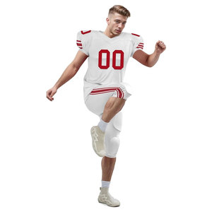 Maillot et pantalon d'entraînement de football personnalisés, unisexe, pour adultes, respirant, à manches courtes, uniforme d'équipe personnalisé pour joueurs, fans et équipes - Product Image 6