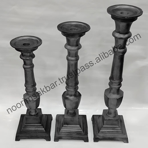 2026 Premium Handmade Pillar <b>Candle</b> <b>Holders</b> Large <b>Floor</b> Stands Perfect for Weddings and Special Occasions - Product Image 2