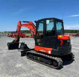 Kubota KX057-5 Mini Excavator Compact Crawler Digger with Cab High Flow Auxiliary Hydraulics - Product Image 1