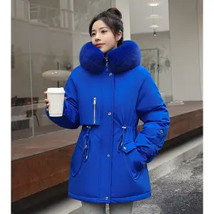 Wholesale senhoras inverno bolha roupas 2023 capuz quente velo jaqueta puffer para as mulheres