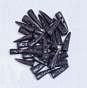 Durable 2-Hole Horn <b>Toggle</b> Button Bulk Supply for Clothing Manufacturers - Product Image 4