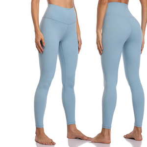 High Quality Women's High Waist Gym Scrunch Butt Running Training <b>Legging</b> Casual Skinny Yoga Pant High Elasticity Tight - Product Image 2