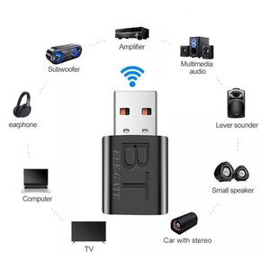 Adattatore USB per Ricevitore e Trasmettitore Bluetooth 5.1 con Chipset NRF52840 e Ingresso 3.5mm, Alimentazione 5V - Product Image 2