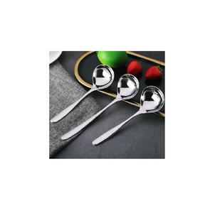 Cuchara de sopa de acero inoxidable para cocina y mesa Cuchara de arroz Cuchara de cena de acero inoxidable - Product Image 4