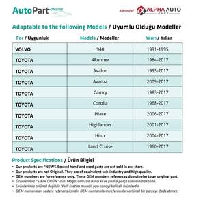 Clips para Parachoques para Toyota, Honda, Nissan, Volvo - 100 Piezas - Product Image 6