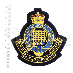 Badges de blazer brodés de haute qualité Taille personnalisable Fabriqué au Pakistan Style en gros avec décoration en dentelle - Product Image 6