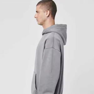 New Arrival Manufacturer Classic <b>Men</b>`s <b>Thermal</b> Relaxed Fit Pullover <b>Hoodie</b> Soft and Durable for Casual Use - Product Image 2