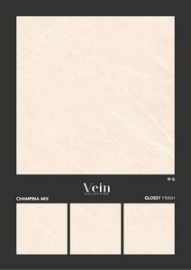 Design moderne 600x600 Carreaux de sol en porcelaine brillante Marbre de luxe Céramique émaillée Salon Carreaux De Sol 60x60 - Product Image 5