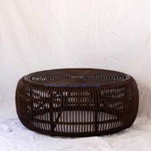 Tables centrales en rotin Ensemble de 2 tailles différentes Qualité de luxe Différentes tailles Design de luxe Tables de meubles en rotin et jute - Product Image 5