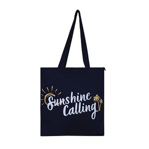 Bolsas de compras de lona de algodón de alta calidad con mango largo, logotipo personalizable al por mayor para promociones, precio bajo - Product Image 6