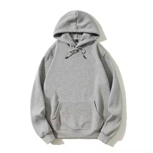 Precio bajo Color sólido Regular Fit Soft Pullover Hoodie Alta calidad Heavyweight 400GSM Sudaderas con capucha para hombres con servicio OEM - Product Image 6
