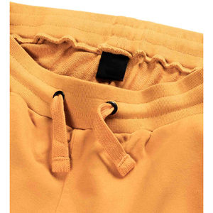 กางเกงขาสั้นลำลองผู้ชาย ผ้าฝ้าย 100% สวมใส่สบาย คุณภาพสูง ระบายอากาศได้ดี แห้งเร็ว เอวกลาง มีเชือกผูก ปิดด้วยเชือกผูก สีพื้น - Product Image 4