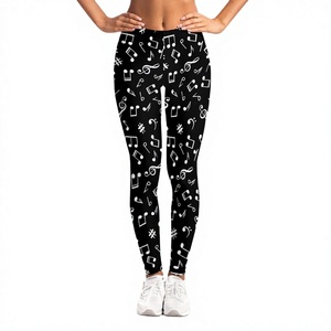 Multicolor Women Cotton <b>Lined</b> Leggings Ladies Waist Fitness Yoga Wear Legging Black Casual Leggings - Product Image 1