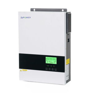 ZAPower Single Type MPPT <b>Solar</b> Inverter Lithium Compatibility 220V AC WiFi Enabled Digital Display for Residential PV <b>Systems</b> - Product Image 2