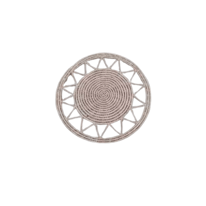 Nouveauté 2026 : Sets de table ronds tressés en jute imprimée, prix abordable, en jute naturelle, exportés du Bangladesh - Product Image 1