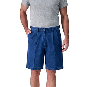 Loose Fit <b>Elastic</b> <b>Waist</b> Wholesale <b>Men</b> <b>Jeans</b> Short Customized Plus Size <b>Men</b> <b>Jeans</b> Short <b>For</b> Casual Use - Product Image 5