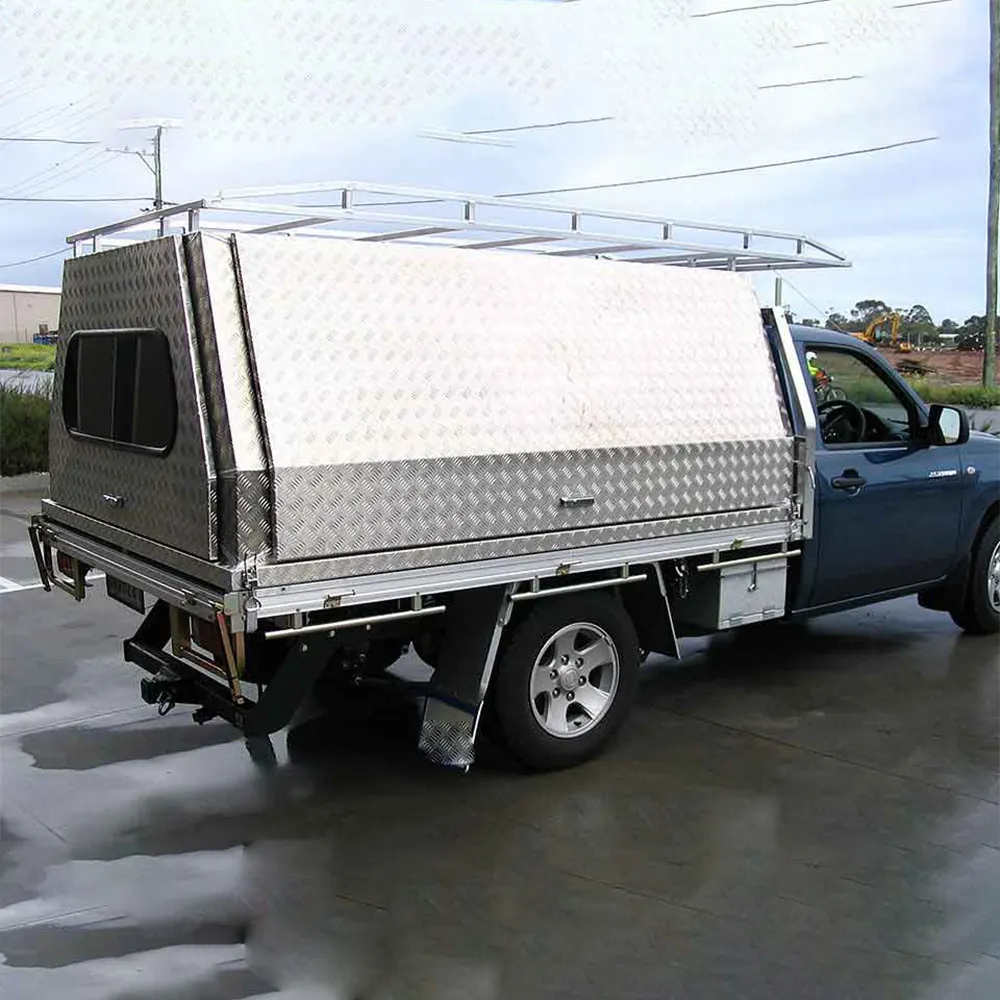 Heavy Duty Aluminum Pickup Truck Toolbox Ute Canopy
