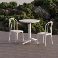 Table basse pliable moderne Tilia Table Moon Q60 - Meubles de maison en plastique avec garantie de 2 ans K/D
