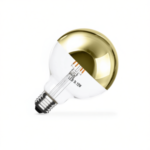 GLOBE D.125 Bombilla LED de 6W con cúpula dorada, producto ajustable - Product Image 2