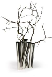 Florero moderno de aluminio de tamaño personalizado, mesa decorativa rosa claro para el hogar, sala de estar, jardín, dormitorio, mesa auxiliar personalizada - Product Image 2