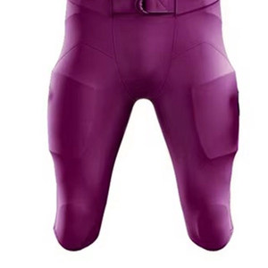 Uniformes personnalisés de l'équipe de club de football américain respirant grande taille à manches courtes ensembles d'uniformes de drapeau en sergé - Product Image 6