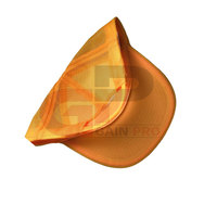 2025 nuevo diseño de sombreros de camionero para hombres sombreros de camionero delanteros de espuma hechos en fábrica en fabricante de color rojo blanco