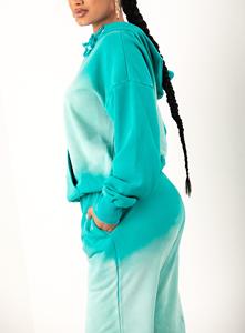 Women's Acid Wash Hoodie Customizable Logo Print <b>Slim</b> Fit Casual Style Plus Size Options for Spring Factory Price Winter Wear - Product Image 5