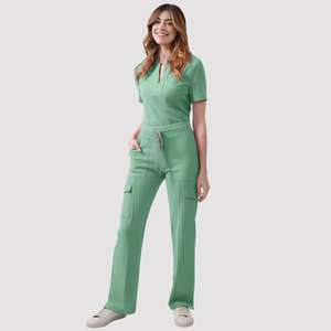 Durable cómodo médico Regular Scrub Set hombres enfermería Scrubs alta calidad personalizable opciones Detección de aguja - Product Image 3