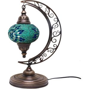 Lampe en mosaïque d'aluminium pour la maison, design élégant, éclairage décoratif, améliorant l'intérieur avec une lueur colorée - Product Image 3