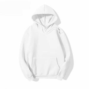 Plus Size <b>Mens</b> Sweatshirt Hoodies <b>Pullover</b> Fleece Hoodies 100% Cotton Regular Fit Vintage Pocket Winter Embroidered Custom Logo - Product Image 3