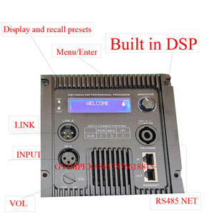 Bo mạch khuếch đại âm thanh chuyên nghiệp 300W+800W, <span class=keywords><strong>2</strong></span> kênh, hệ thống mạnh mẽ cho loa toàn dải, màn hình, dàn line <span class=keywords><strong>array</strong></span> - Product Image 5