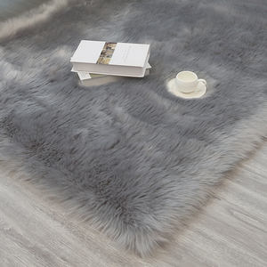 พรมขนฟูรูปหัวใจแบบสั่งทำพิเศษ ทันสมัย หนา 5-6 มม. ผลิตจากไหมและขนสัตว์ ปูพื้นบ้าน เพิ่มความอบอุ่นให้กับมุมห้องใดๆ - Product Image 5