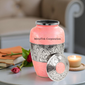 Últimos diseños 2026: Urnas clásicas rosas para cenizas, para adultos (hombres y mujeres), ceremonias funerarias, urnas decorativas para entierro y memoria. - Product Image 2