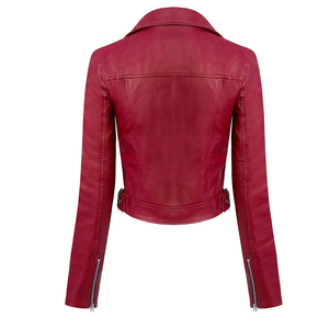 Chaqueta de Cuero y Lona de Invierno para Mujer de la Mejor Calidad, Cuello Alto, Logotipo Frontal, Estilo Vintage, Impermeable, Reversible, de Secado Rápido - Product Image 3