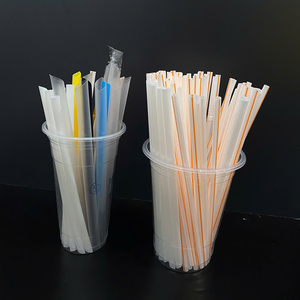 Pajita sin envolver de fábrica de gran calidad 2025, pajitas ecológicas de PP para beber, pajitas reutilizables de plástico de diámetro 6/8/12mm - Product Image 2