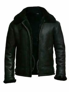Chaqueta de manga larga integrada de piel artificial para hombre de otoño e invierno - Product Image 6