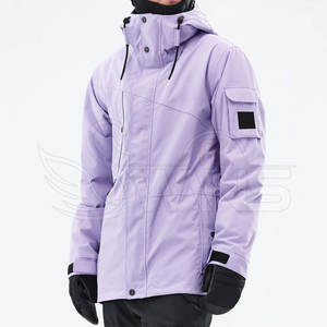 Chaqueta de Esquí de Invierno de Lona de Nuevo Diseño con MOQ Bajo, Transpirable, de Marca Privada para Unisex - Product Image 1