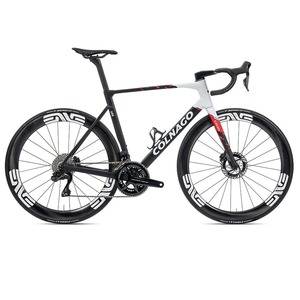 Nagos V5Rs จักรยานเสือหมอบคาร์บอนไฟเบอร์21สปีดเอนเซส4.5ชุดล้อ Dura-Ace Di2/SRAM ขวานสีแดง - Product Image 2