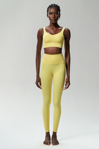 Sport Fitness Yoga Wear Set Soutien-Gorge Femmes Dos Nu Sexy Gym Respirant Séchage Rapide Running Leggings Pantalon - Product Image 3