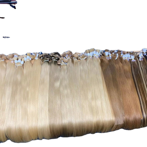 วิกผมต่อแบบทอสองชั้นทำจากลูกไม้หลากหลายสไตล์ผมลอนเรียบเนียนเป็นธรรมชาติสีสันสดใส100% - Product Image 1