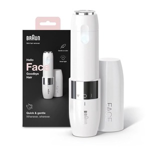 Braun FS1000 Mini Épilateur Facial pour Femmes Appareil Portable d'Épilation Faciale Lumière Intelligente Blanc - Product Image 1