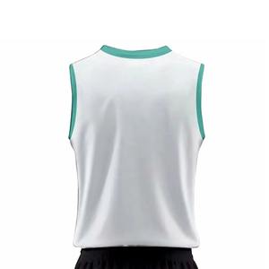 Ensemble d'uniformes de basketball de haute qualité, en polyester durable, avec impression de logo personnalisé, ensemble maillot et short - Product Image 4