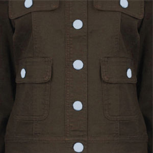 Nouvelle veste en jean d'hiver pour femmes de qualité supérieure coupe-vent en polaire épaisse chaude à la mode veste décontractée à col en fourrure Style vintage - Product Image 4