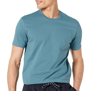 Venta al por mayor de Camisetas Personalizadas de alta calidad para hombre de manga corta de secado rápido cómodo 100% algodón Camiseta holgada para hombre - Product Image 4