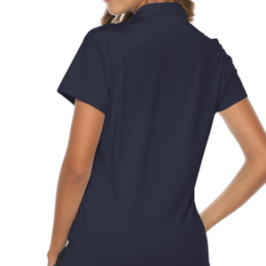 Camisas para Mujer Más Vendidas, Personalizadas, de Alta Calidad, 100% Algodón Satinado, Logotipo Bordado, Secado Rápido, Anti-Pilling, Precio al por Mayor - Product Image 6