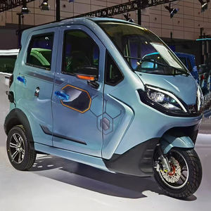 ZKF79 Tricycles électriques abordables Tricycle électrique à panneau fermé Écrans numériques Tricycle électrique <span class=keywords><strong>Cam</strong></span>éra de recul - Product Image 6